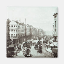 Regent Street, London c.1900 Refrigerator Magnet