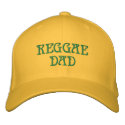 REGGAE DAD embroidered hats