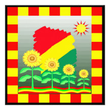 Reggae Daisy Invitation