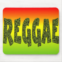 Reggae design mouse mats