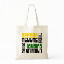 Reggae Jamaica Dance Hall Cube, 3 Colours Tote Bags