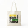 Reggae Jamaica Dance Hall Cube, 3 Colours Tote Bags