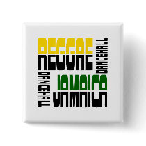 Reggae Jamaica Dance Hall Cube, 3 Colours