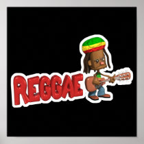 reggae music design poster