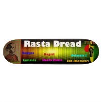 Reggae Rasta Dread Skateboard
