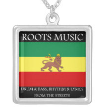 Reggae Roots Music Necklace