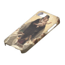 Regina Angelorum by Bouguereau, Victorian Angels iPhone 5 Cases