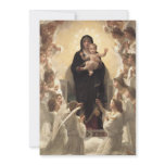 Regina Angelorum by William Adolphe Bouguereau invitations