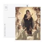 Regina Angelorum by William Adolphe Bouguereau postcards