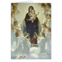 "Regina Angelorum" Card