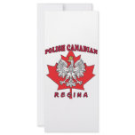 Regina Polish Canadian Leaf rack cards