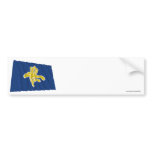 Region of Brussels Waving Flag Bumper Sticker