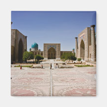 Registan, Samarkand Fridge Magnet