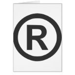 Registered cards