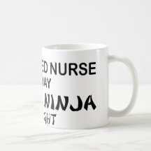 Registered Nurse Deadly Ninja Coffee Mug