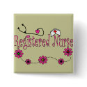 Registered Nurse Gifts buttons