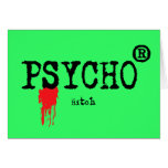 Registered Psycho cards