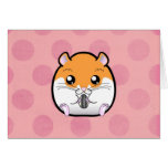 Regular Syrian Orange White Hamster cards