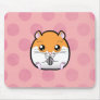 Regular Syrian Orange White Hamster Mousepad