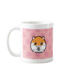 Regular Syrian Orange White Hamster mugs