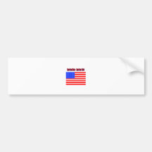 regularflagabam.PDF Bumper Sticker