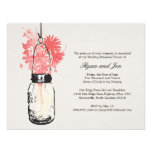 Rehearsal Dinner - Wild Flowers & Mason Jar Invite