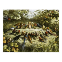 "Rehearsal in Fairyland" by Doyle - Postcard