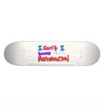 Rehearsal Skatebord Skate Decks