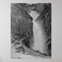 Reichenbach Falls - Sidney Paget Posters