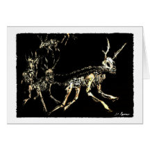 Reign of the Reindeer Christmas Card