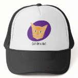 Reigning Cats & Dogs_Furry Faces_Cat on a hat