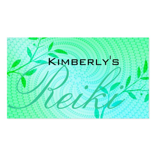 Reiki Business Cards