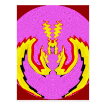 Reiki Distance Healing Post Card