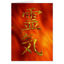 REIKI / GOLD GREETING CARDS