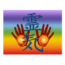 Reiki Hands Postcards