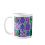 Reiki Healing Signs 12 Havenly blue Mugs