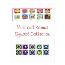 Reiki Master Tools - Symbols n Giveaways Postcards