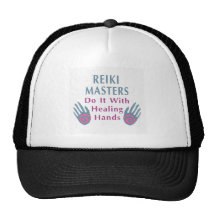 Reiki Masters Do It with Healing Hands Trucker Hat