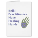 Reiki Practitioners Have Healing Hands cards