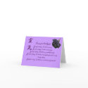 Reiki Principles And Symbol Blank Note Card