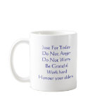 Reiki Principles mugs