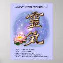 Reiki Principles posters