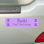 Reiki Symbol Feel The Energy Bumper Sticker bumper stickers