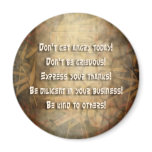 REIKI Usui Principles Fridge Magnet