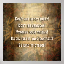 REIKI Usui Principles Print