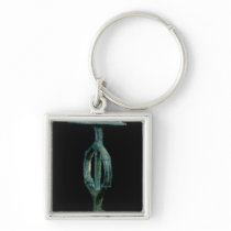 Rein guide from a chariot, from Bogazkoy, Turkey Keychain