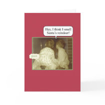 Reindeer Christmas Card
