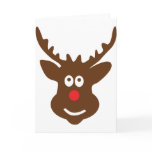 reindeer head antler cards