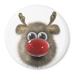 Reindeer Holiday Locker Magnets, Back to school