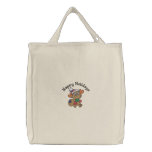 Reindeer Holidays Embroidered Bag embroidered bags